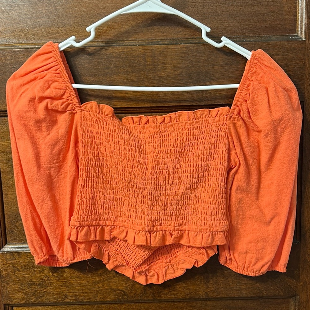 Altered State Rushed Crop Top - Picture 1 of 3